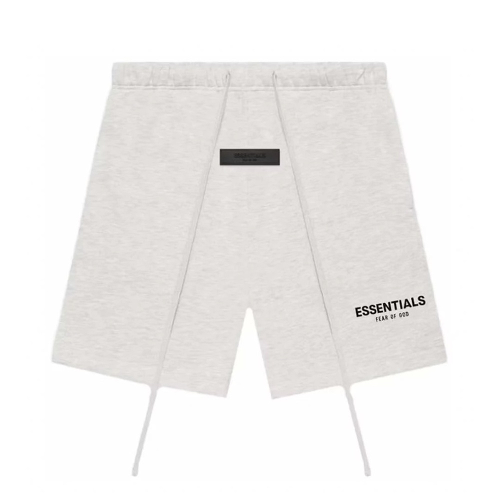 Fear of God Essentials Sweat Shorts Light Oatmeal Men's Large